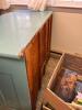 Antique Painted Wood Dresser - 7