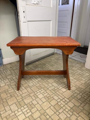 Vermont Maple Wooden Bench