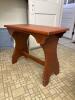 Vermont Maple Wooden Bench - 4
