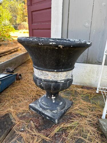 Plastic Resin Garden Urn
