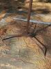 Rustic Wooden Birdhouse on Metal Stand - 5
