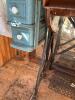 Antique Treadle Sewing Machine Base Table With Glass Top - 4