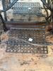 Antique Treadle Sewing Machine Base Table With Glass Top - 5