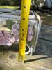 Decorative Metal Shelf With Pink Floral Accents - 8