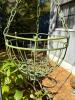 Pair of Metal Hanging Basket Planters - 6
