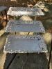 Three-Tier White Metal Plant Stand - 2