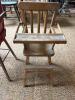 Antique-Style Wooden High Chairs - 4