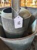 Galvanized Watering Can and Galvanized Tubs - 8