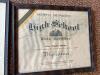27"x31" Victorian-Style Framed Portrait and High School Diplomas - 8