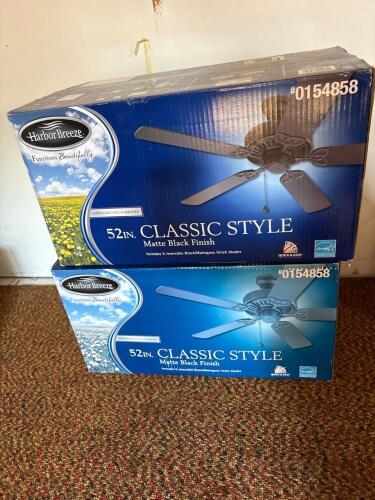 Two Harbor Breeze Classic Style Ceiling Fans