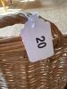 Large Round Wicker Basket With Handles - 5