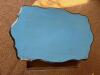 Scalloped-Top Side Table in Painted Cottage-Style - 2