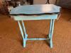 Scalloped-Top Side Table in Painted Cottage-Style - 7