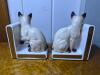 Pair of Lefton Siamese Cat Bookends - 3