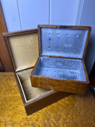 Decatur Collection Humidor and Wooden Storage Box