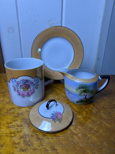 Porcelain Lot Featuring Noritake and P.K. Unity Germany