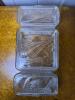 Pressed Glass Refrigerator Dishes with Vegetable Motif - 2