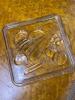 Pressed Glass Refrigerator Dishes with Vegetable Motif - 3