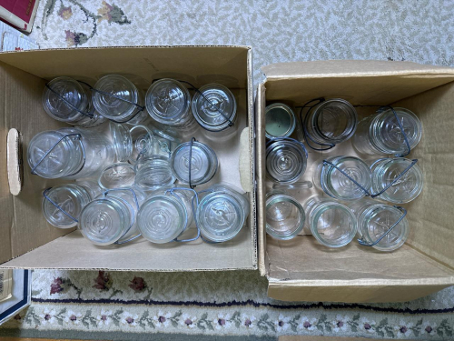 Vintage Canning Jars