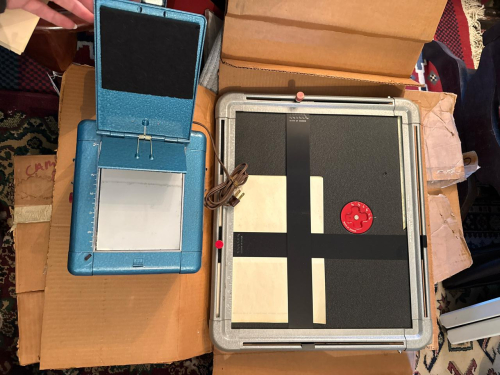 Slide Duplicator by Airequipt Manufacturing with Dialmaster Easel