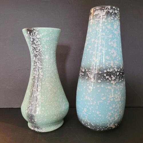 Vintage American Bisque Pottery "Sequoia Ware" Vases