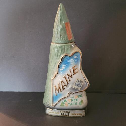 Beam Bourbon Whiskey Maine Decanter