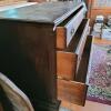 Mahogany Dresser With Mirror, Queen Anne-Style - 5