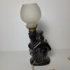 Novelty Ceramic Lamp "Never On Sunday" Drunkard Motif - 4