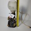 Novelty Ceramic Lamp "Never On Sunday" Drunkard Motif - 9