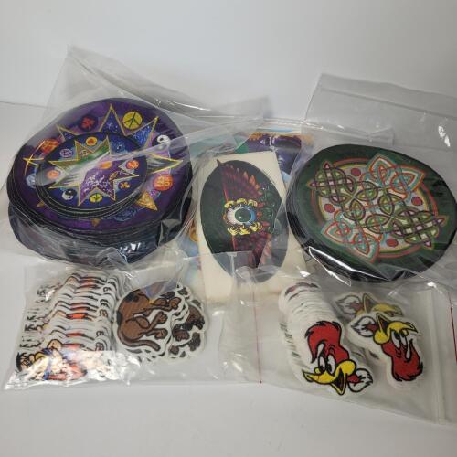 Assorted Cartoon and Symbol Embroidered Patches