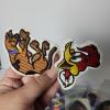 Assorted Cartoon and Symbol Embroidered Patches - 2