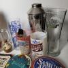 Assorted Barware, Breweriana Glasses, Coasters, Tools and Accessories - 2