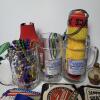 Assorted Barware, Breweriana Glasses, Coasters, Tools and Accessories - 3