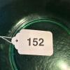 Green Uranium Glass Handled Plate - 6