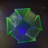 Fosteria Glass Uranium Art Deco Bowl - 2