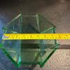 Fosteria Glass Uranium Art Deco Bowl - 5