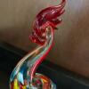 Murano Style Art Glass Bird Figurine - 2