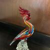 Murano Style Art Glass Bird Figurine - 3