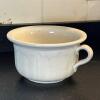 White Ceramic Chamber Pot