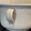 White Ceramic Chamber Pot - 3