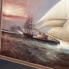 41.75' x 28.5" Framed Nautical Sailing Ship Print - 6