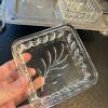 Pedestal Condiment Server with Glass Inserts - 4