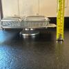 Pedestal Condiment Server with Glass Inserts - 8
