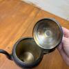 B Rogers Silver Co Silver on Copper Coffee Pot and Creamer - 3