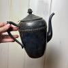 B Rogers Silver Co Silver on Copper Coffee Pot and Creamer - 9