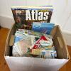 Assorted Road Maps and Travel Brochures