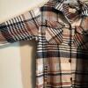 Plaid Shirt Jacket and Red Fleece Pullover - 3