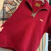 Plaid Shirt Jacket and Red Fleece Pullover - 5