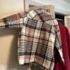 Plaid Shirt Jacket and Red Fleece Pullover - 8