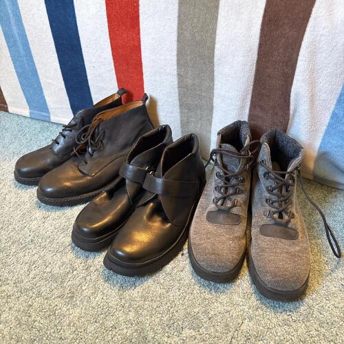 Three Pairs of Ankle Boots